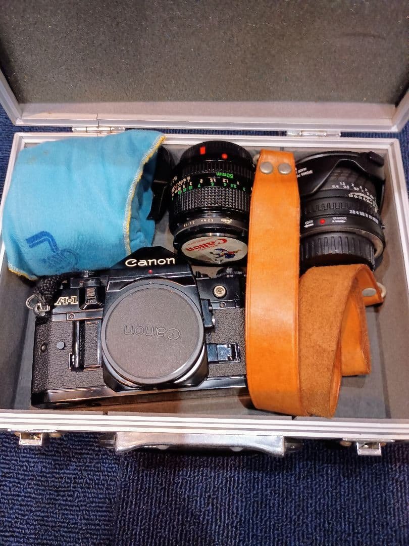 Canon A-1 一眼レフカメラ一式