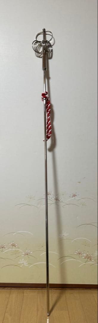 日本舞踊 金棒 小道具 錫杖 2本繋ぎ