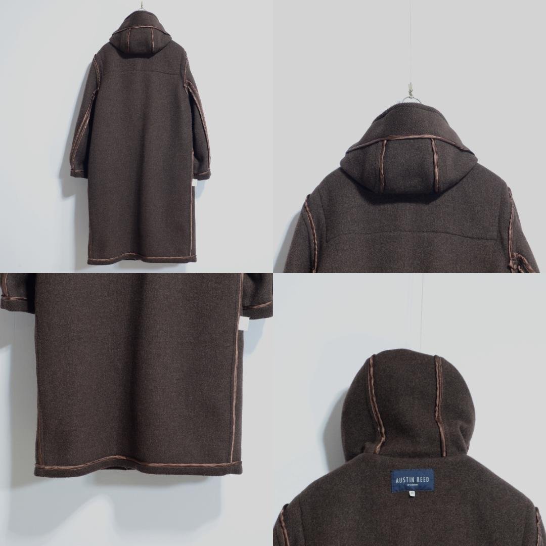 超貴重極上品 ムーアブルック ダッフルコート A REED Hブラウン 38