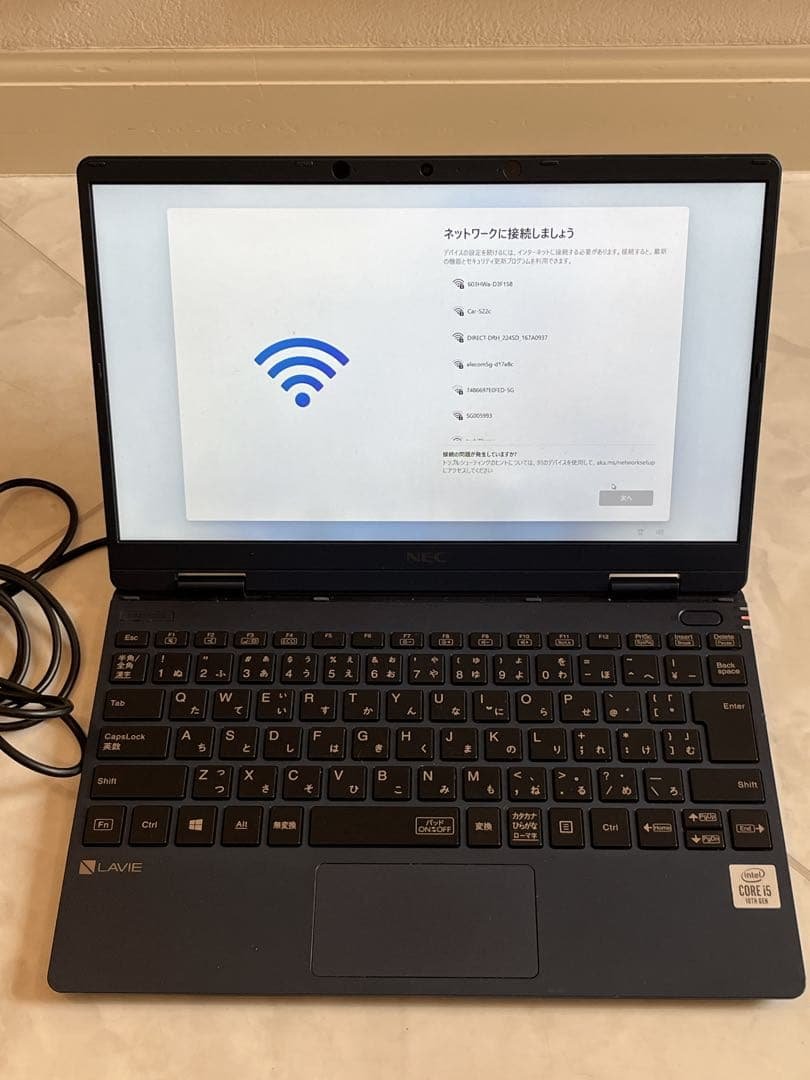 Windowsノート本体 NEC LAVIE PC PC-NM550RAL Core i5_10210Y