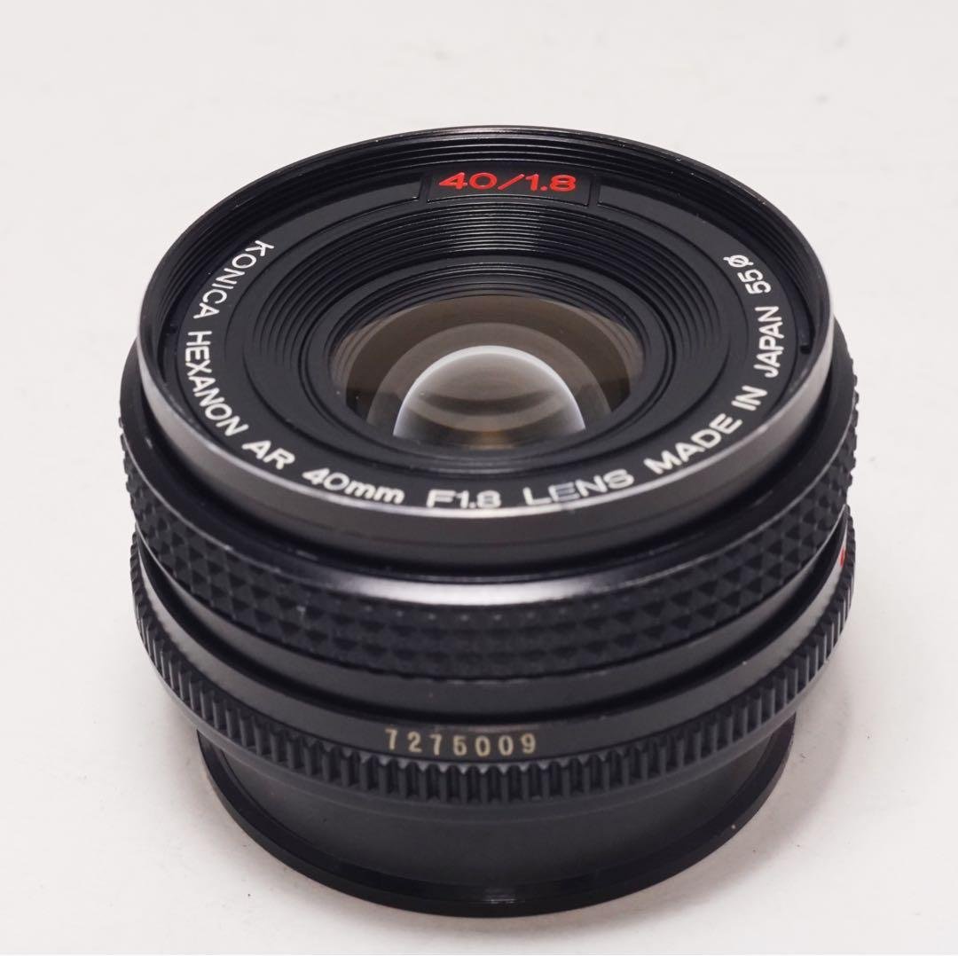 Konica AR 40mm f1.8 単焦点 パンケーキレンズ