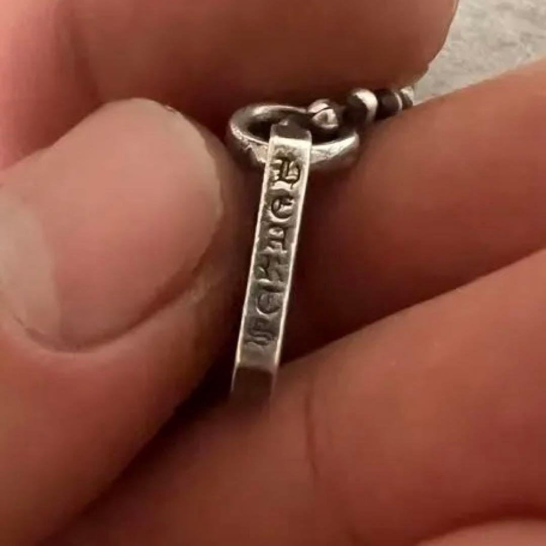ChromeHearts クロムハーツカットアウトクロスドックタグタイニー正規品