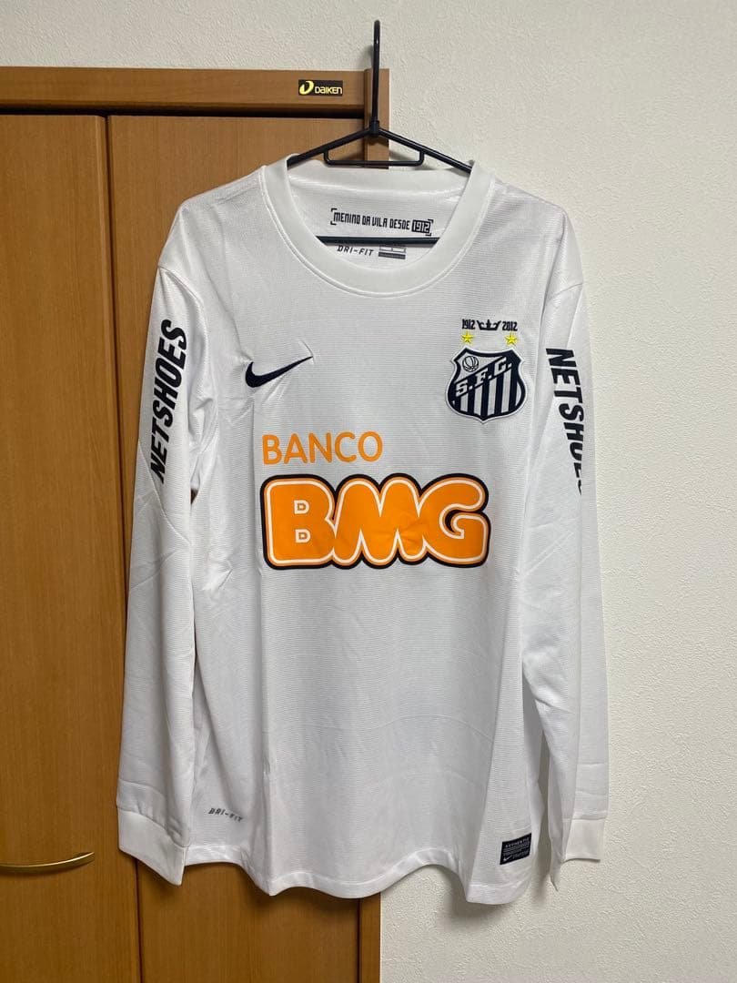 新品11-12 Santos FC Neymar JR 11 長袖　ネイマール